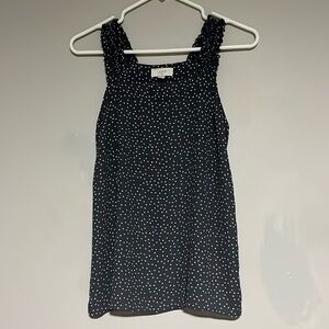 Loft dressy light-weight dark grey top, size XS